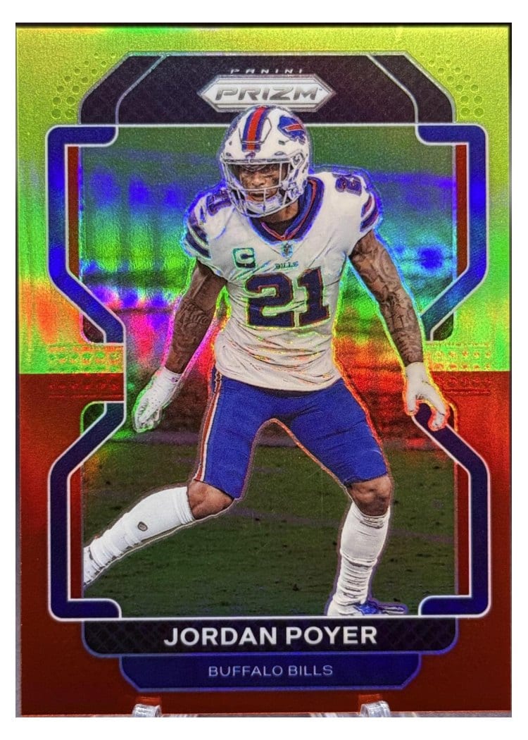2021 Panini Prizm Base Set Jordan Poyer #122 card