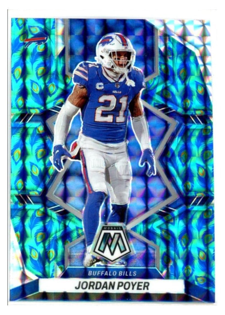 2022 Panini Mosaic Base Set Jordan Poyer #25 card