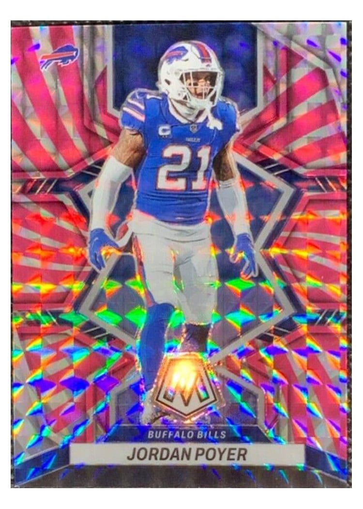 2022 Panini Mosaic Base Set Jordan Poyer #25 card