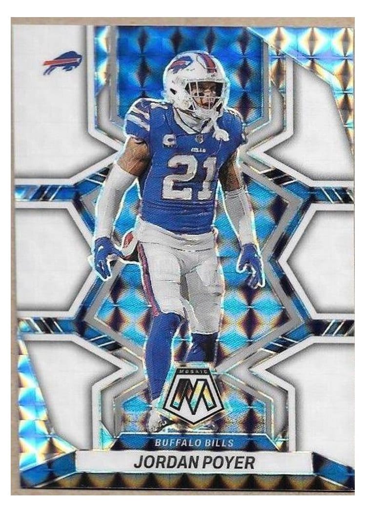 2022 Panini Mosaic Base Set Jordan Poyer #25 card