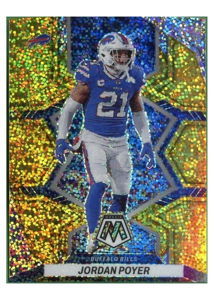 2022 Panini Mosaic Base Set Jordan Poyer #25 card