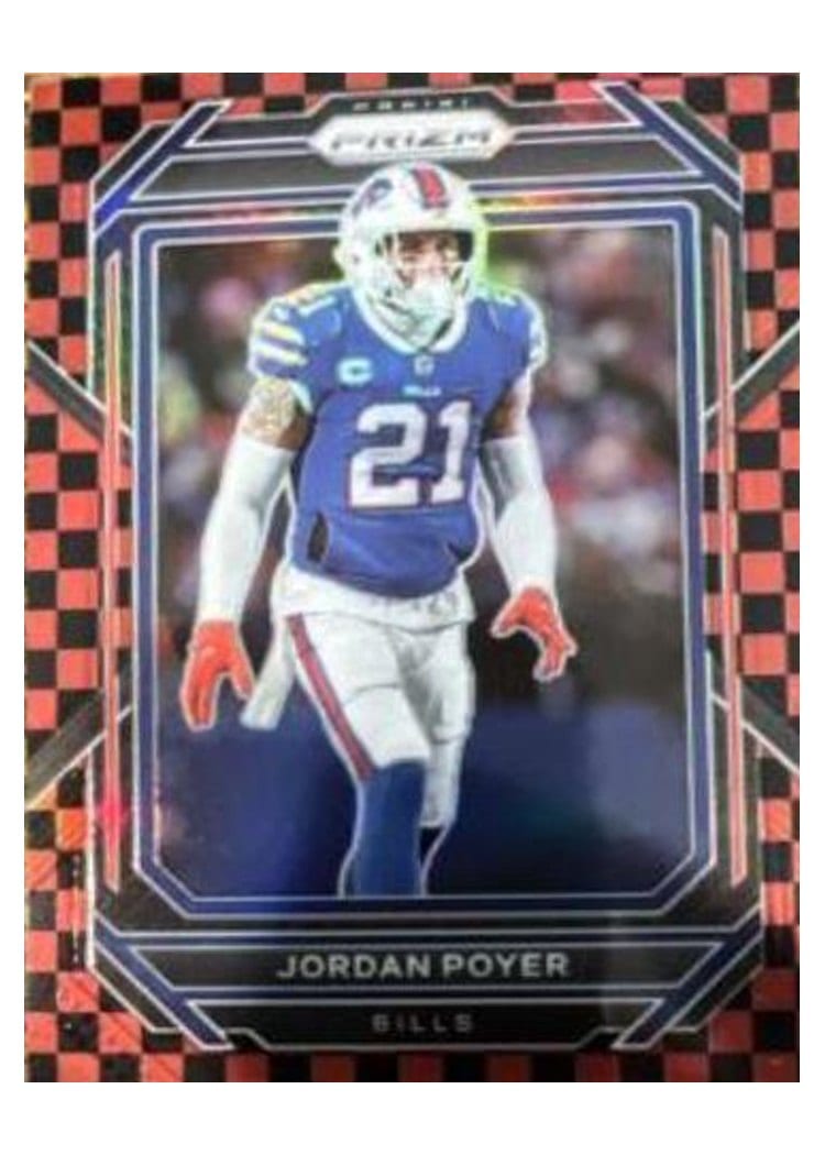 2022 Panini Prizm Base Set Jordan Poyer #35 card