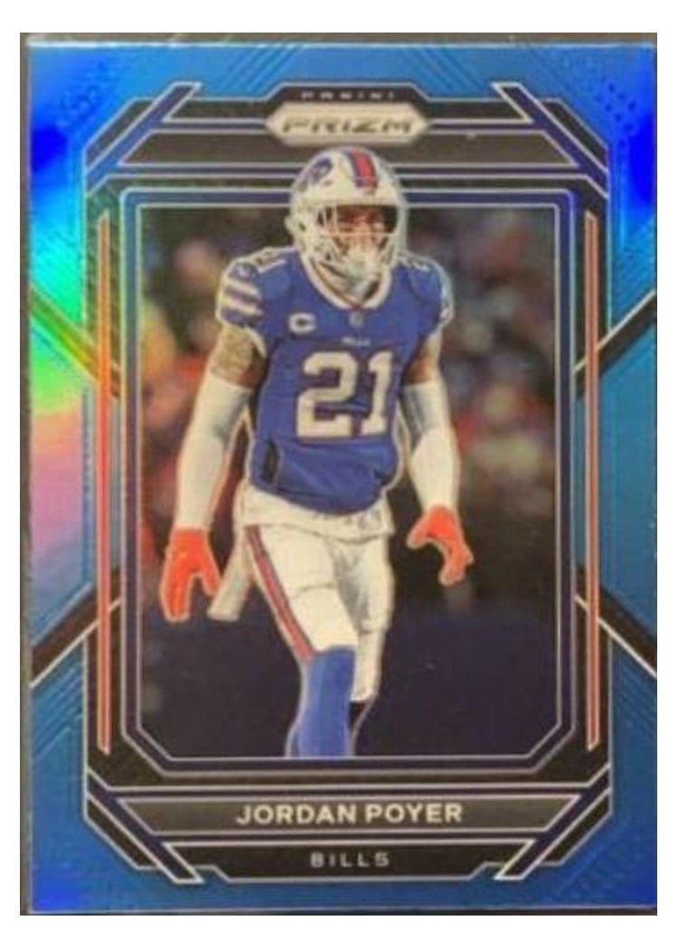 2022 Panini Prizm Base Set Jordan Poyer #35 card