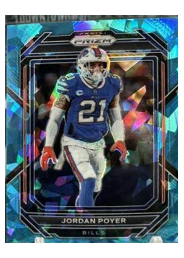 2022 Panini Prizm Base Set Jordan Poyer #35 card