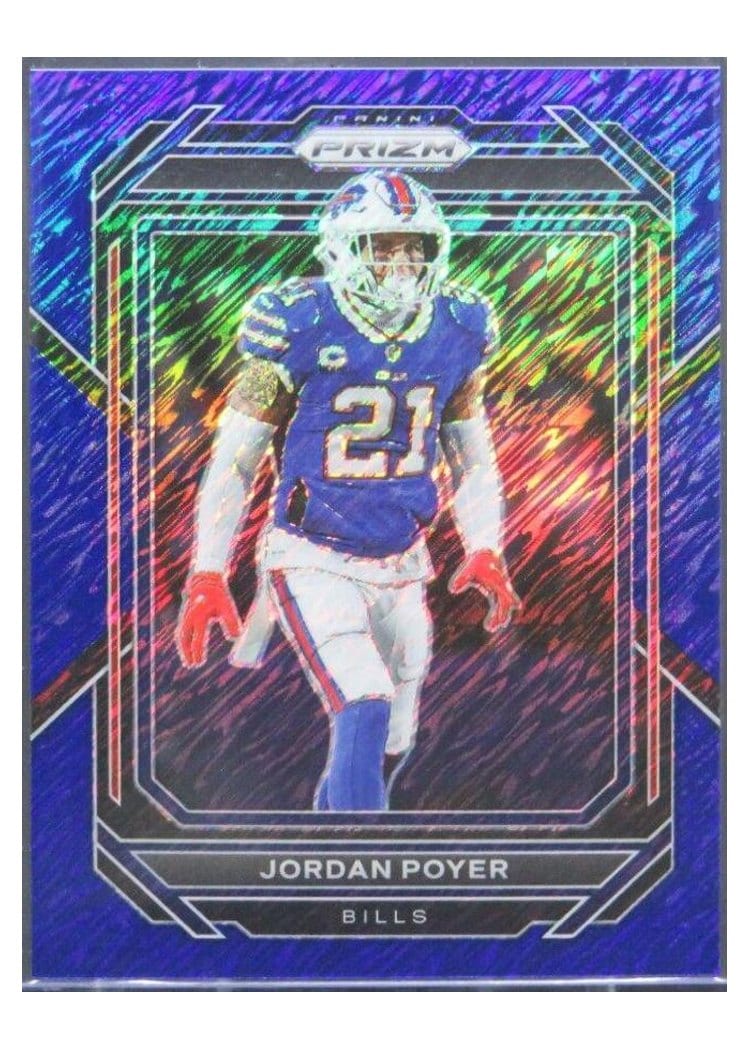 2022 Panini Prizm Base Set Jordan Poyer #35 card