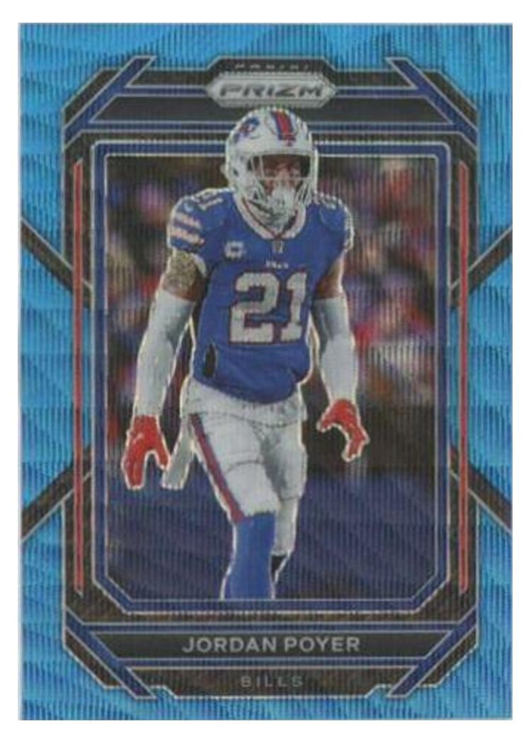 2022 Panini Prizm Base Set Jordan Poyer #35 card