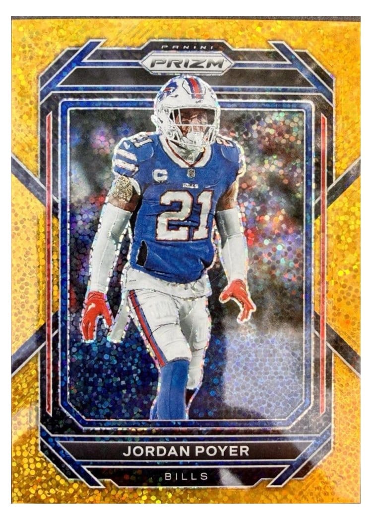 2022 Panini Prizm Base Set Jordan Poyer #35 card