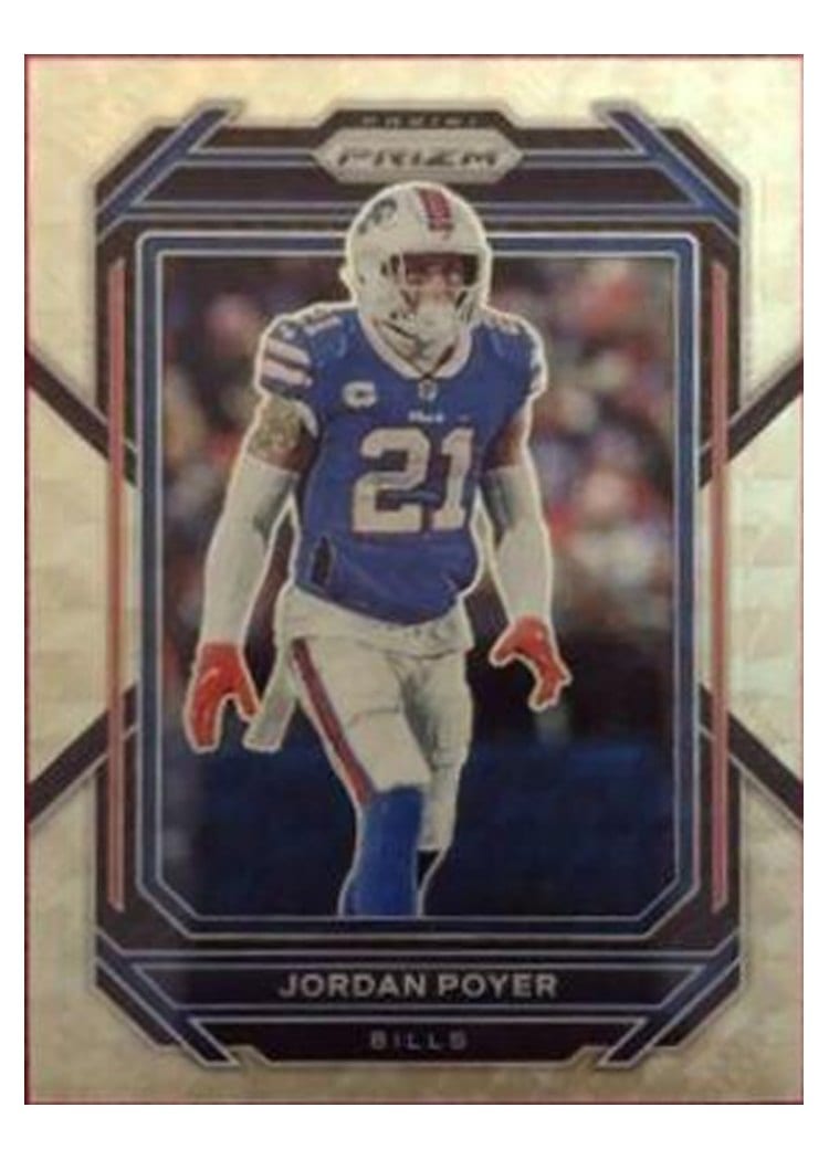 2022 Panini Prizm Base Set Jordan Poyer #35 card
