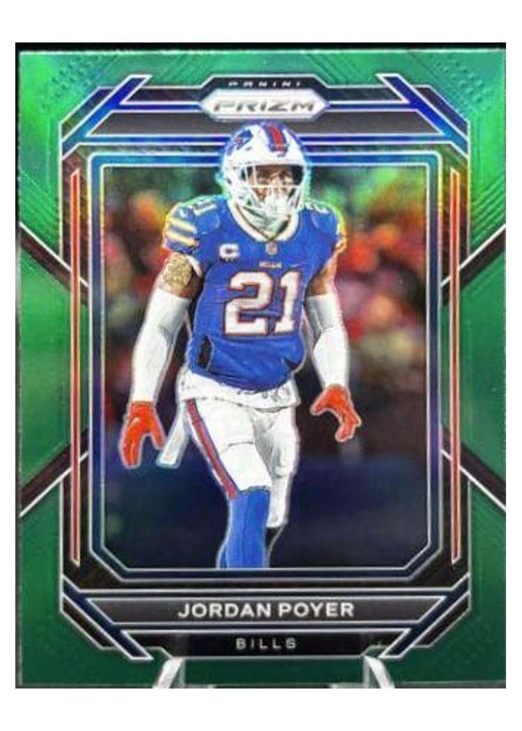 2022 Panini Prizm Base Set Jordan Poyer #35 card