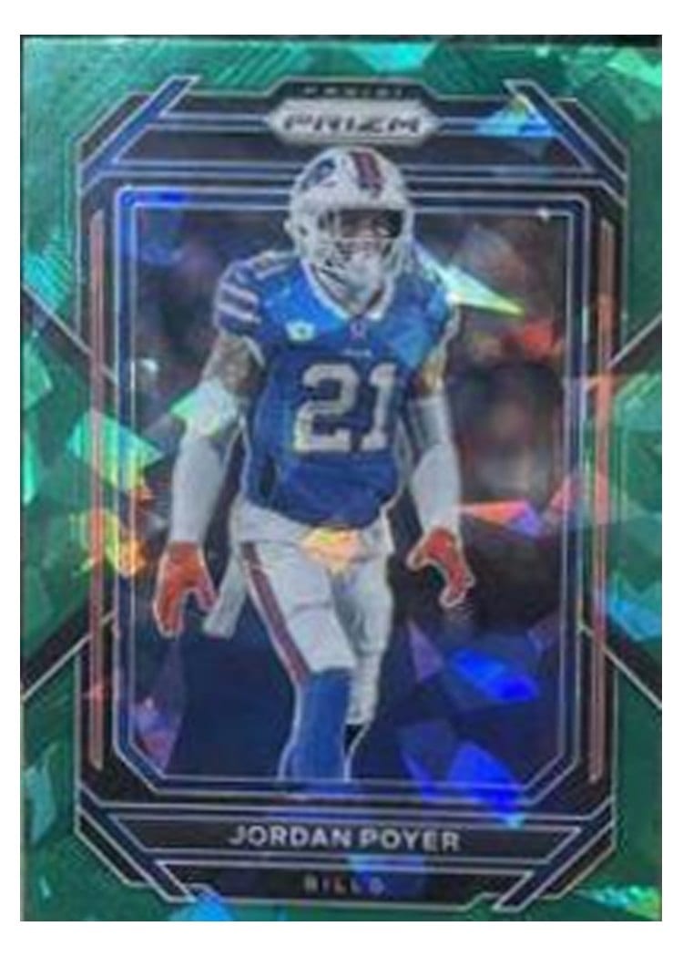 2022 Panini Prizm Base Set Jordan Poyer #35 card