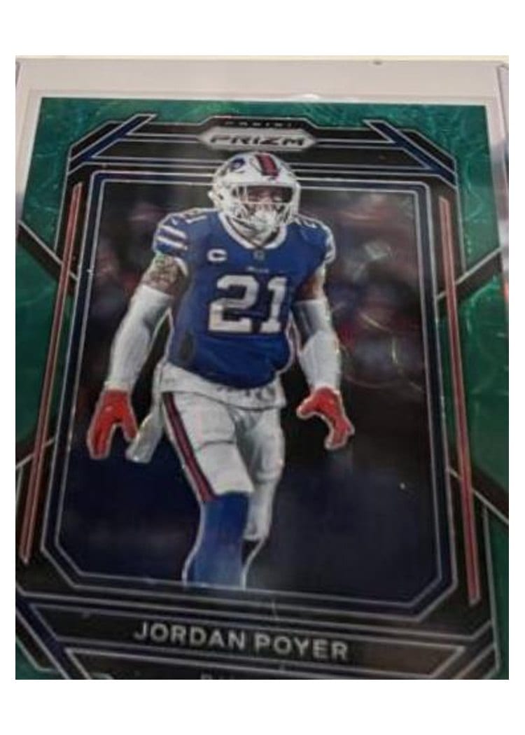 2022 Panini Prizm Base Set Jordan Poyer #35 card