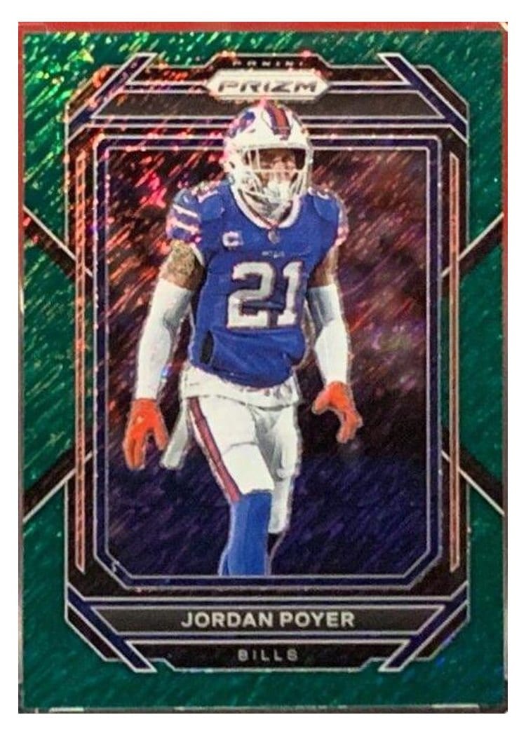 2022 Panini Prizm Base Set Jordan Poyer #35 card