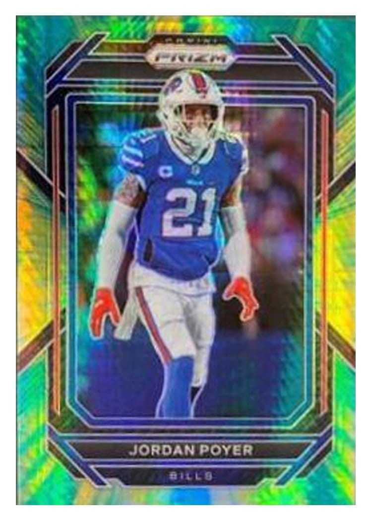 2022 Panini Prizm Base Set Jordan Poyer #35 card