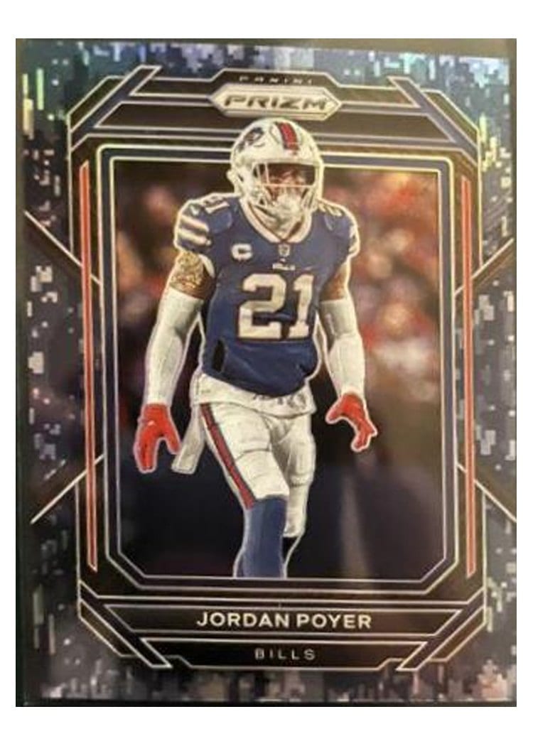 2022 Panini Prizm Base Set Jordan Poyer #35 card