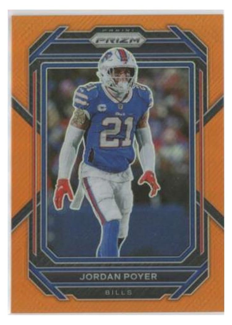 2022 Panini Prizm Base Set Jordan Poyer #35 card