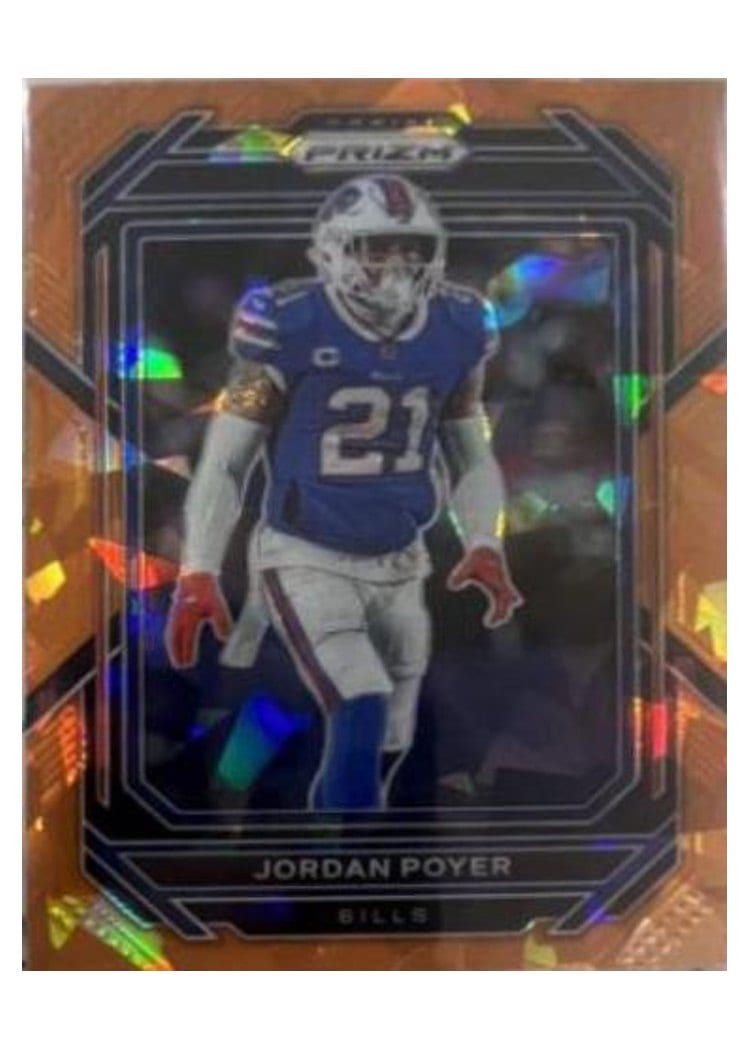 2022 Panini Prizm Base Set Jordan Poyer #35 card