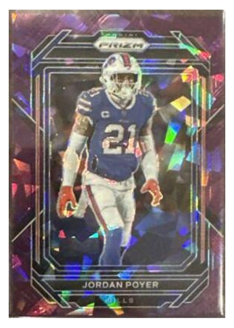 2022 Panini Prizm Base Set Jordan Poyer #35 card