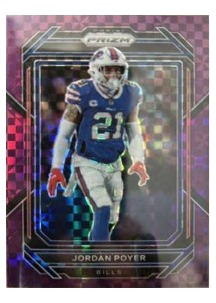 2022 Panini Prizm Base Set Jordan Poyer #35 card