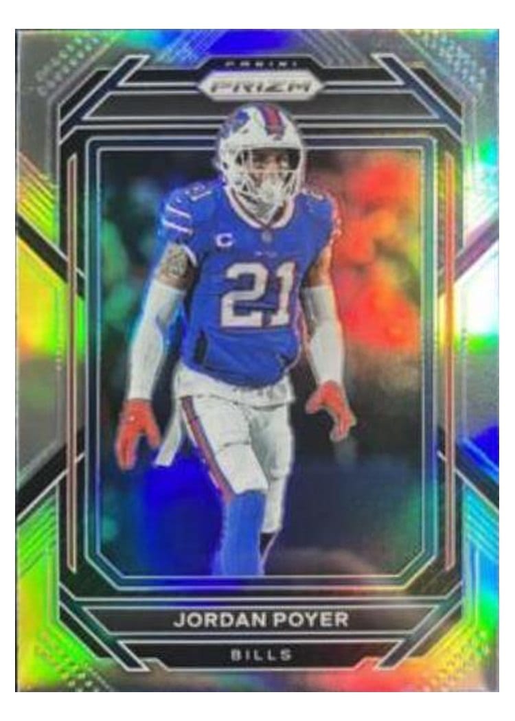 2022 Panini Prizm Base Set Jordan Poyer #35 card
