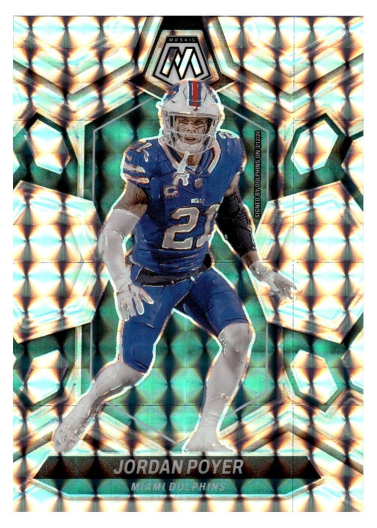 2024 Panini Mosaic Base Set Jordan Poyer #139 card