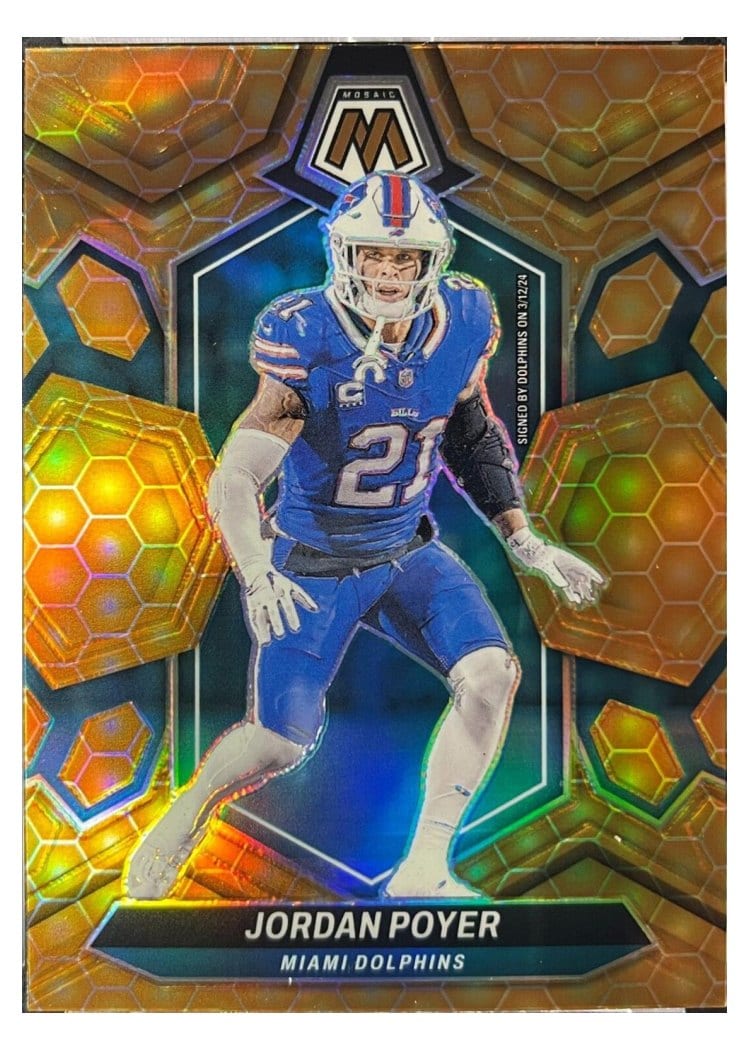 2024 Panini Mosaic Base Set Jordan Poyer #139 card