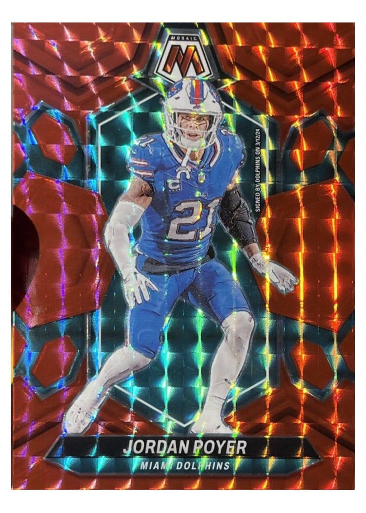 2024 Panini Mosaic Base Set Jordan Poyer #139 card