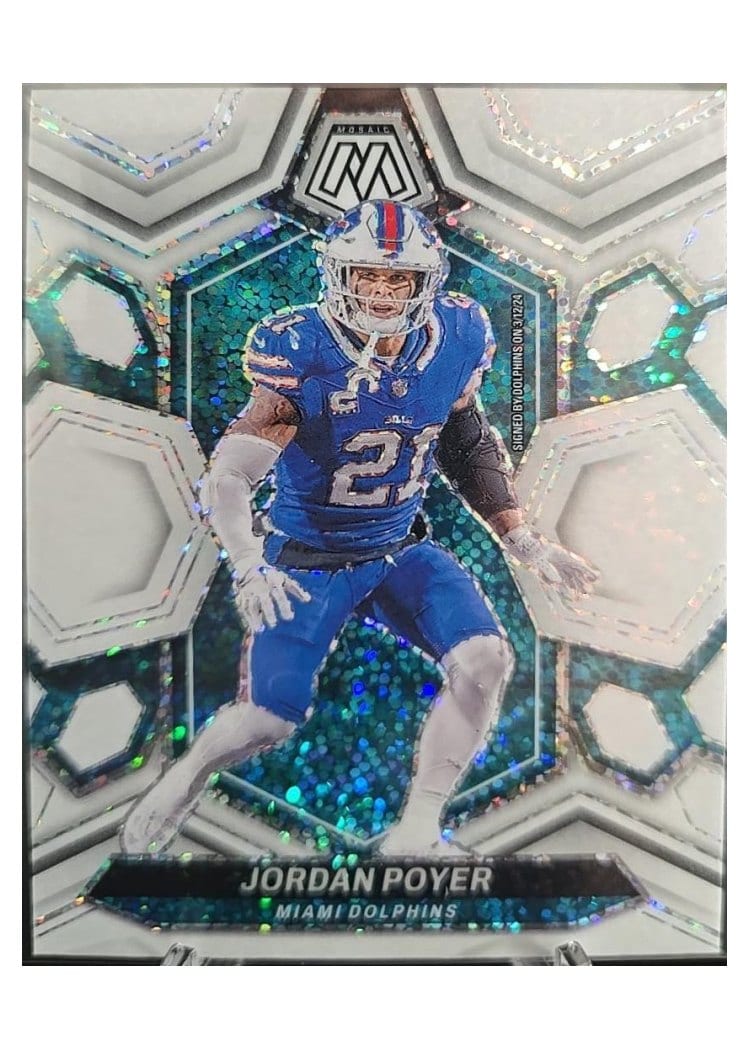 2024 Panini Mosaic Base Set Jordan Poyer #139 card