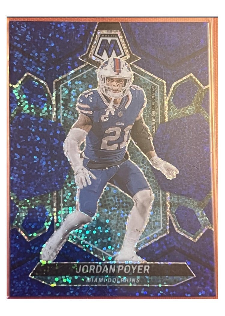 2024 Panini Mosaic Base Set Jordan Poyer #139 card