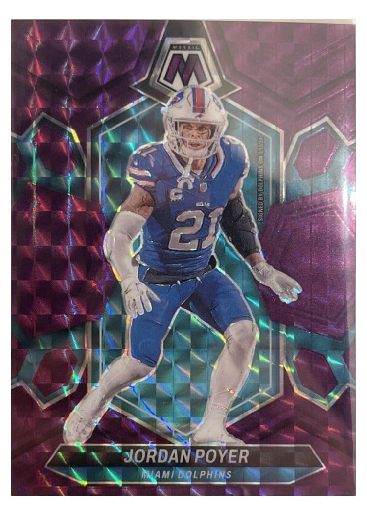 2024 Panini Mosaic Base Set Jordan Poyer #139 card