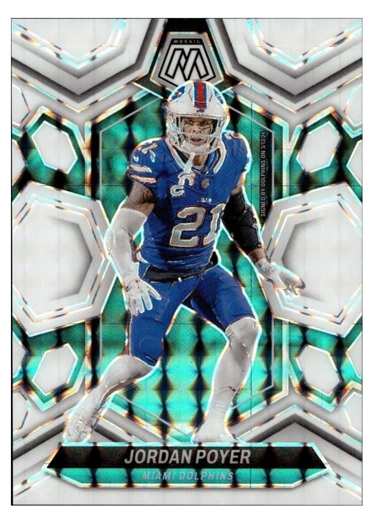 2024 Panini Mosaic Base Set Jordan Poyer #139 card