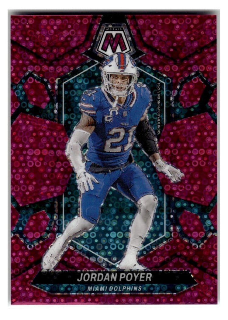 2024 Panini Mosaic Base Set Jordan Poyer #139 card