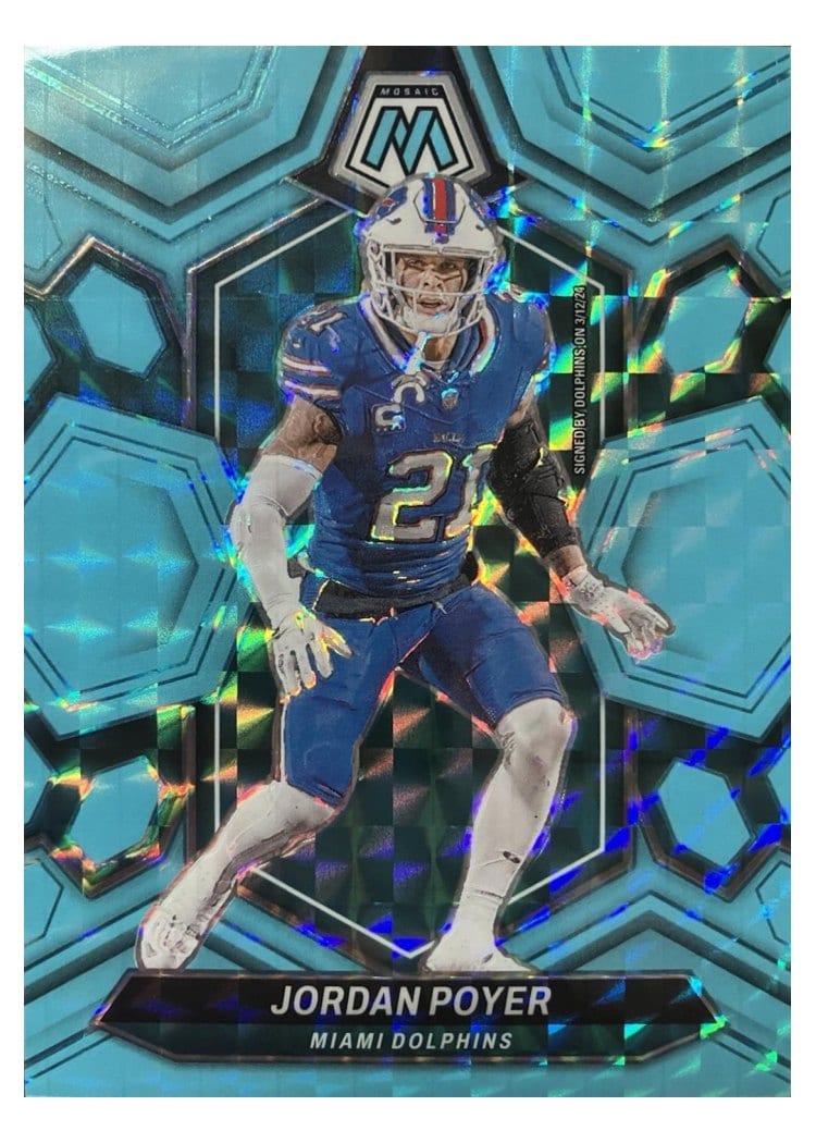 2024 Panini Mosaic Base Set Jordan Poyer #139 card