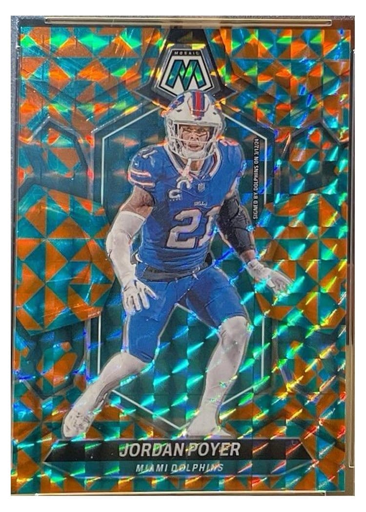 2024 Panini Mosaic Base Set Jordan Poyer #139 card