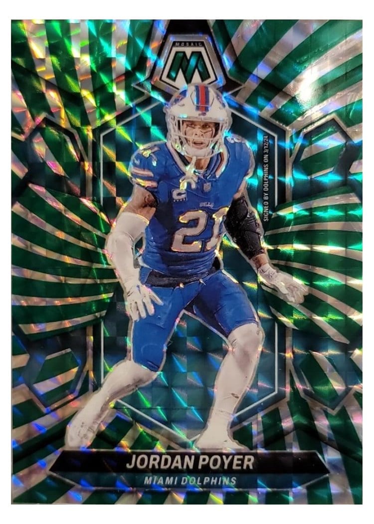 2024 Panini Mosaic Base Set Jordan Poyer #139 card