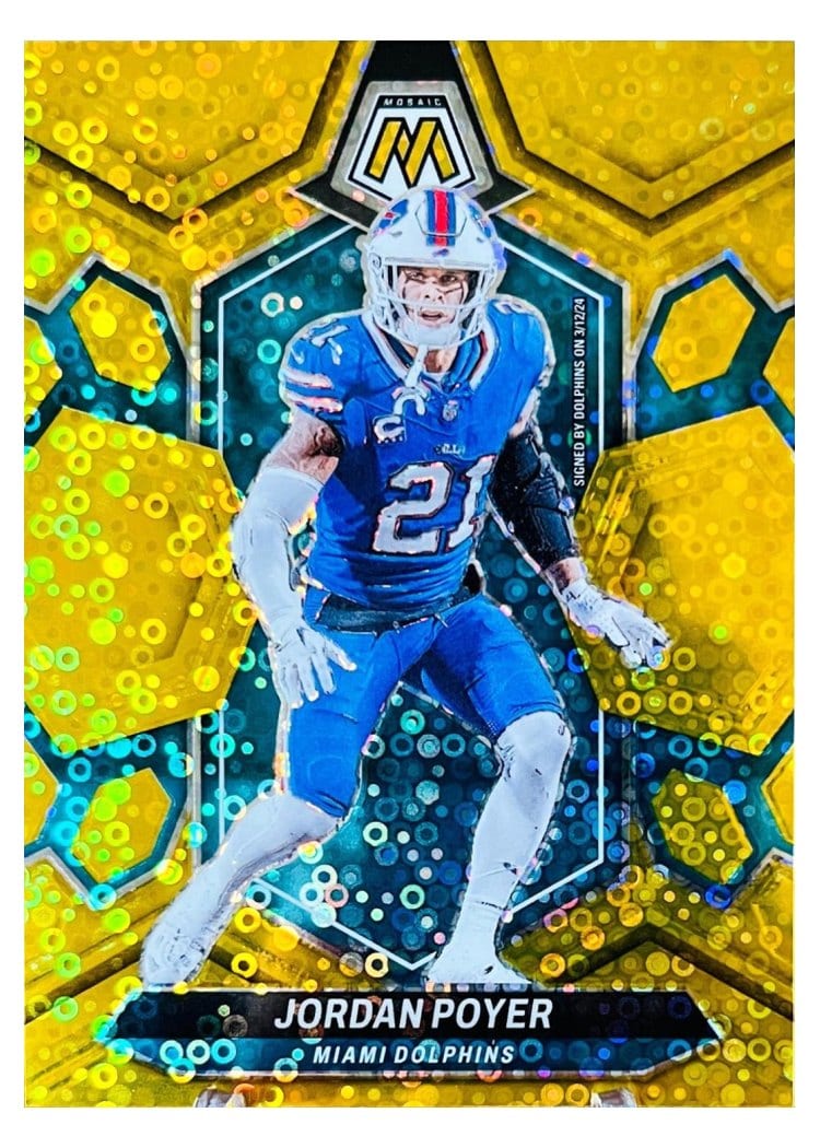 2024 Panini Mosaic Base Set Jordan Poyer #139 card