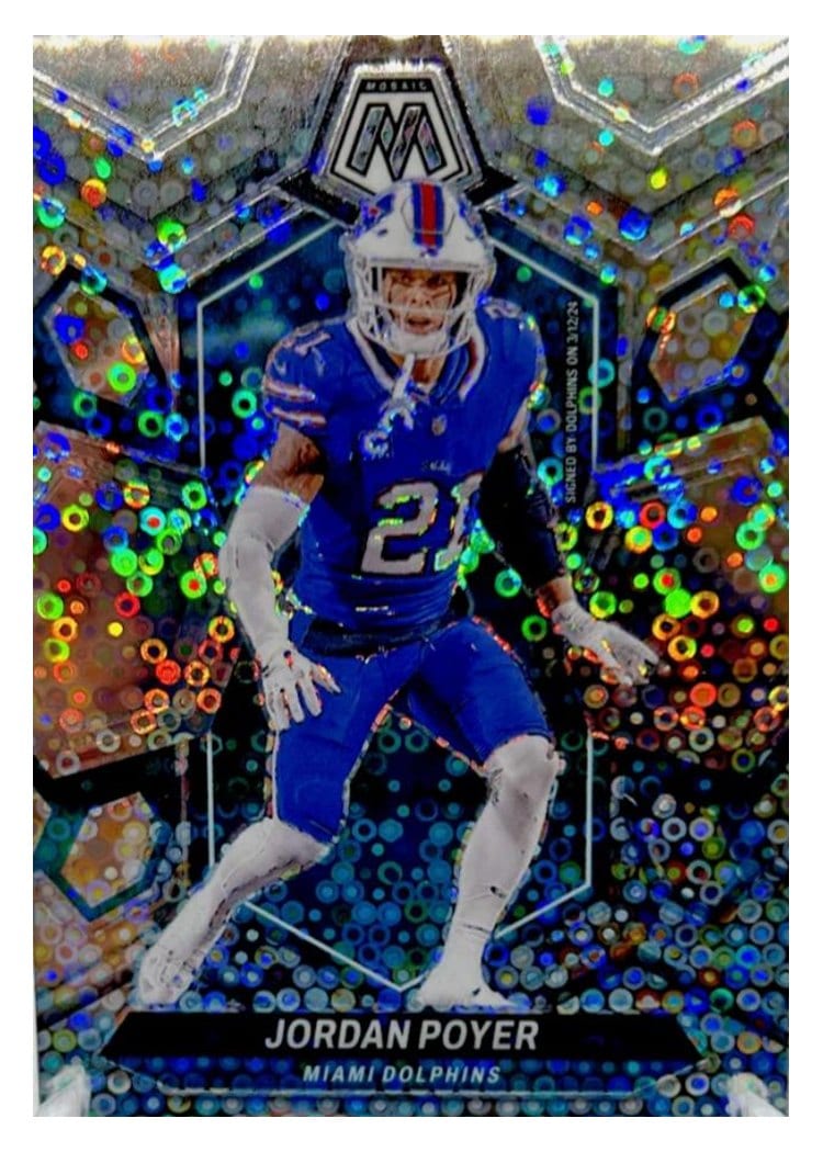 2024 Panini Mosaic Base Set Jordan Poyer #139 card