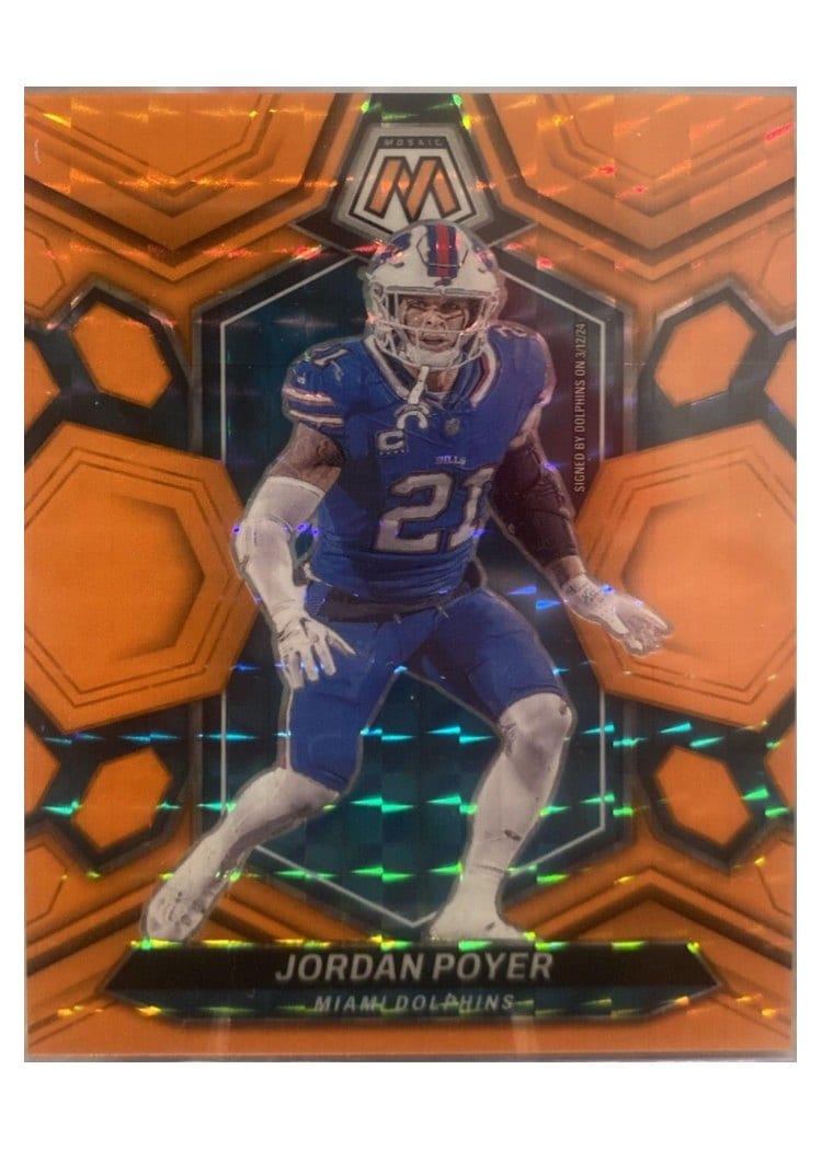 2024 Panini Mosaic Base Set Jordan Poyer #139 card