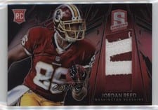 2013 Panini Spectra Jordan Reed Spectra Red #214 card