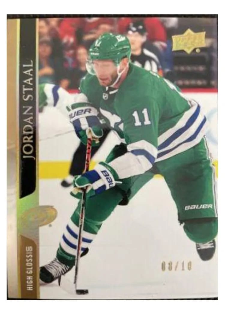 2020-21 Upper Deck Base Set Jordan Staal #288 card