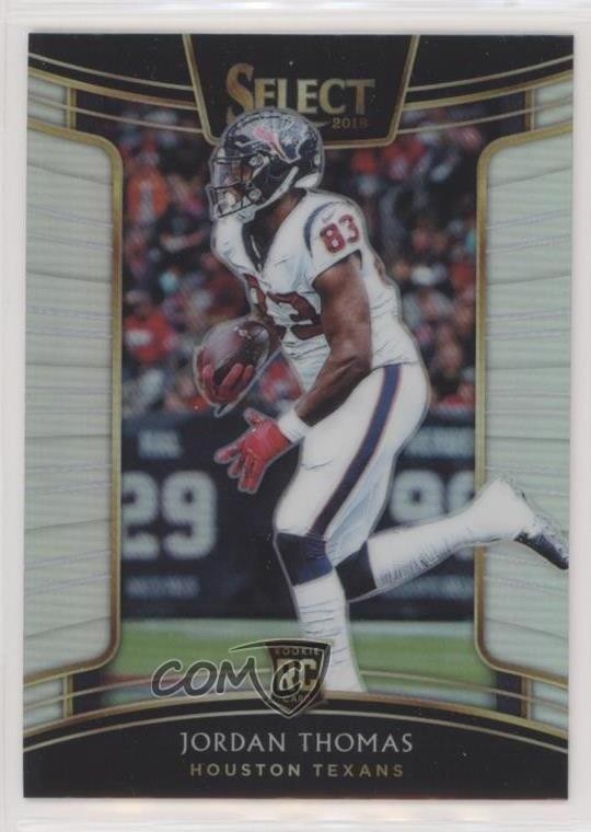 2018 Panini Select Jordan Thomas #72 card