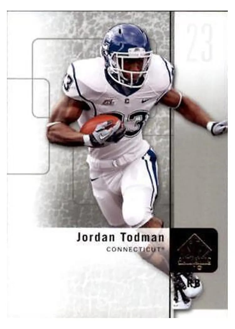 2011 SP Authentic Jordan Todman #84 card