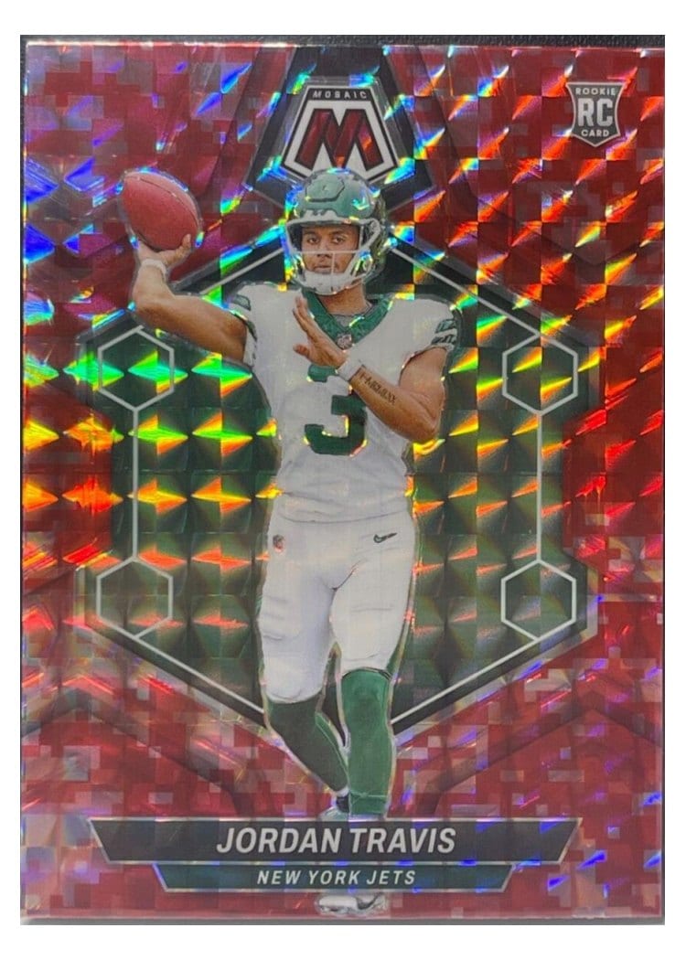 2024 Panini Mosaic Base Set Jordan Travis #395 card