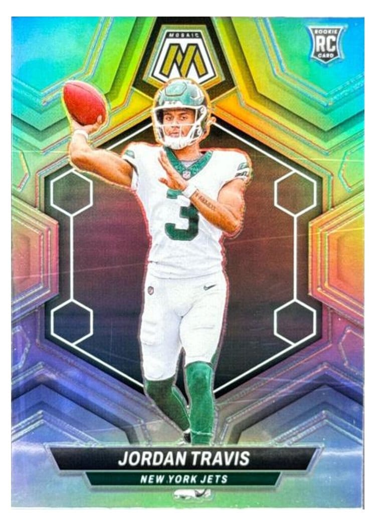 2024 Panini Mosaic Base Set Jordan Travis #395 card