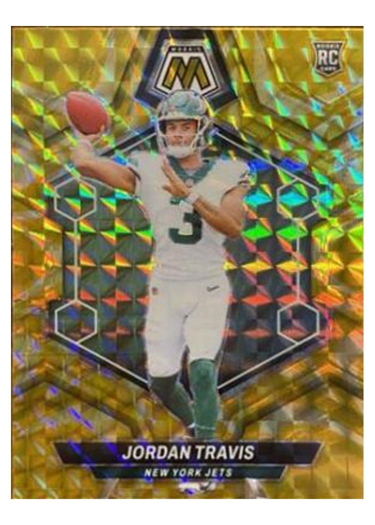 2024 Panini Mosaic Base Set Jordan Travis #395 card