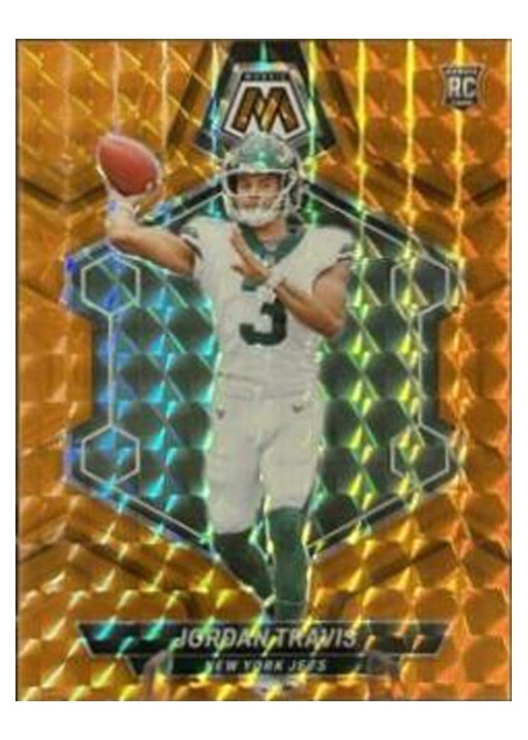 2024 Panini Mosaic Base Set Jordan Travis #395 card