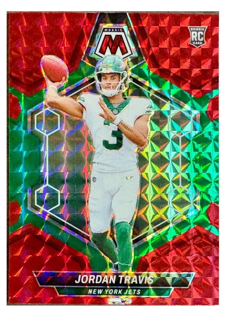 2024 Panini Mosaic Base Set Jordan Travis #395 card