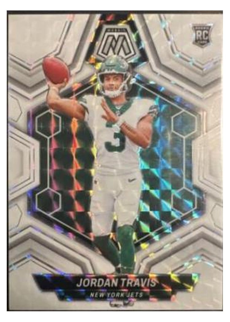 2024 Panini Mosaic Base Set Jordan Travis #395 card