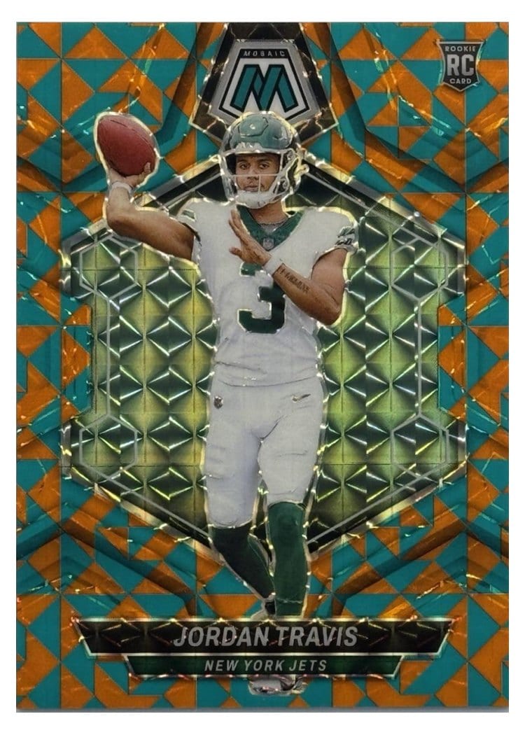 2024 Panini Mosaic Base Set Jordan Travis #395 card