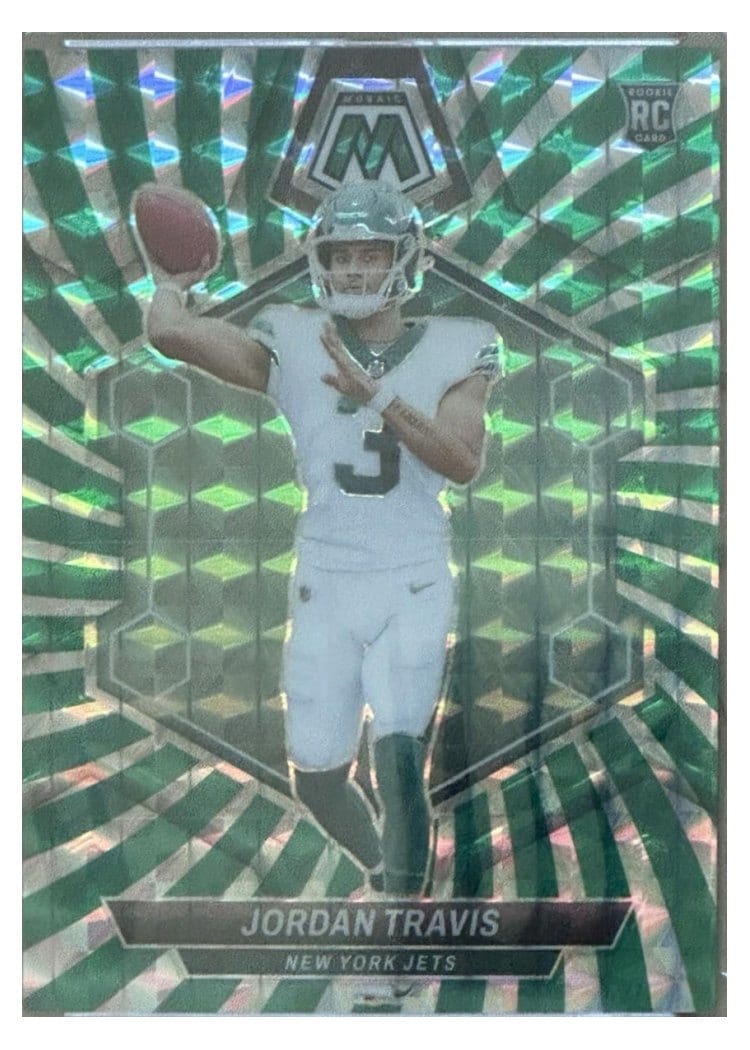 2024 Panini Mosaic Base Set Jordan Travis #395 card