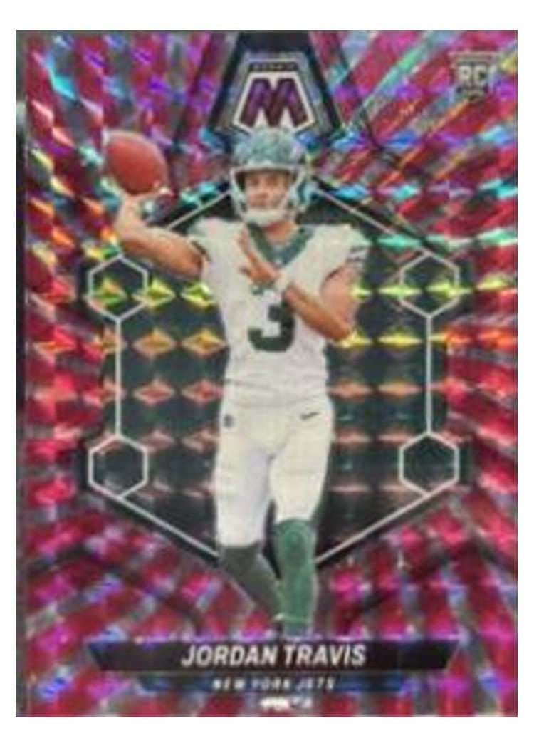2024 Panini Mosaic Base Set Jordan Travis #395 card